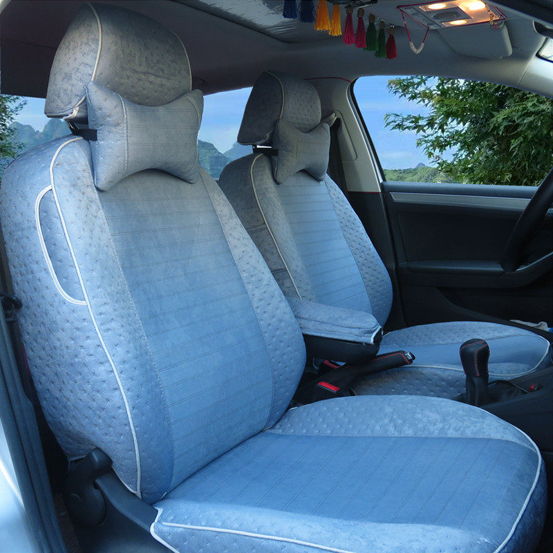 启辰r30汽车座套d50 d60 t70 r50全包四季绒布艺坐垫套车套冬季 - 骊