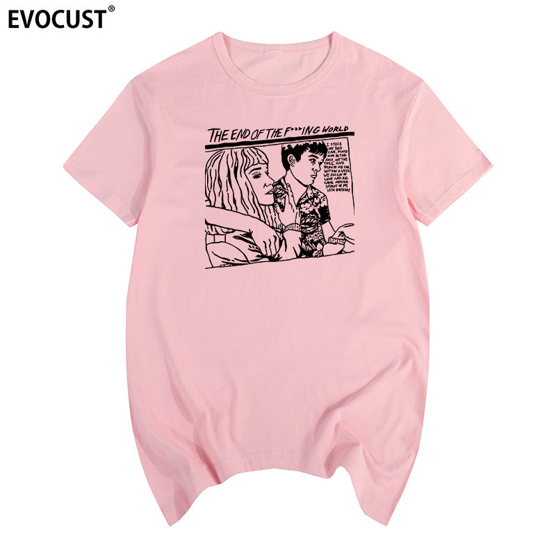 他妈的世界sonicyouth音速青年恶搞男女短袖t恤印制