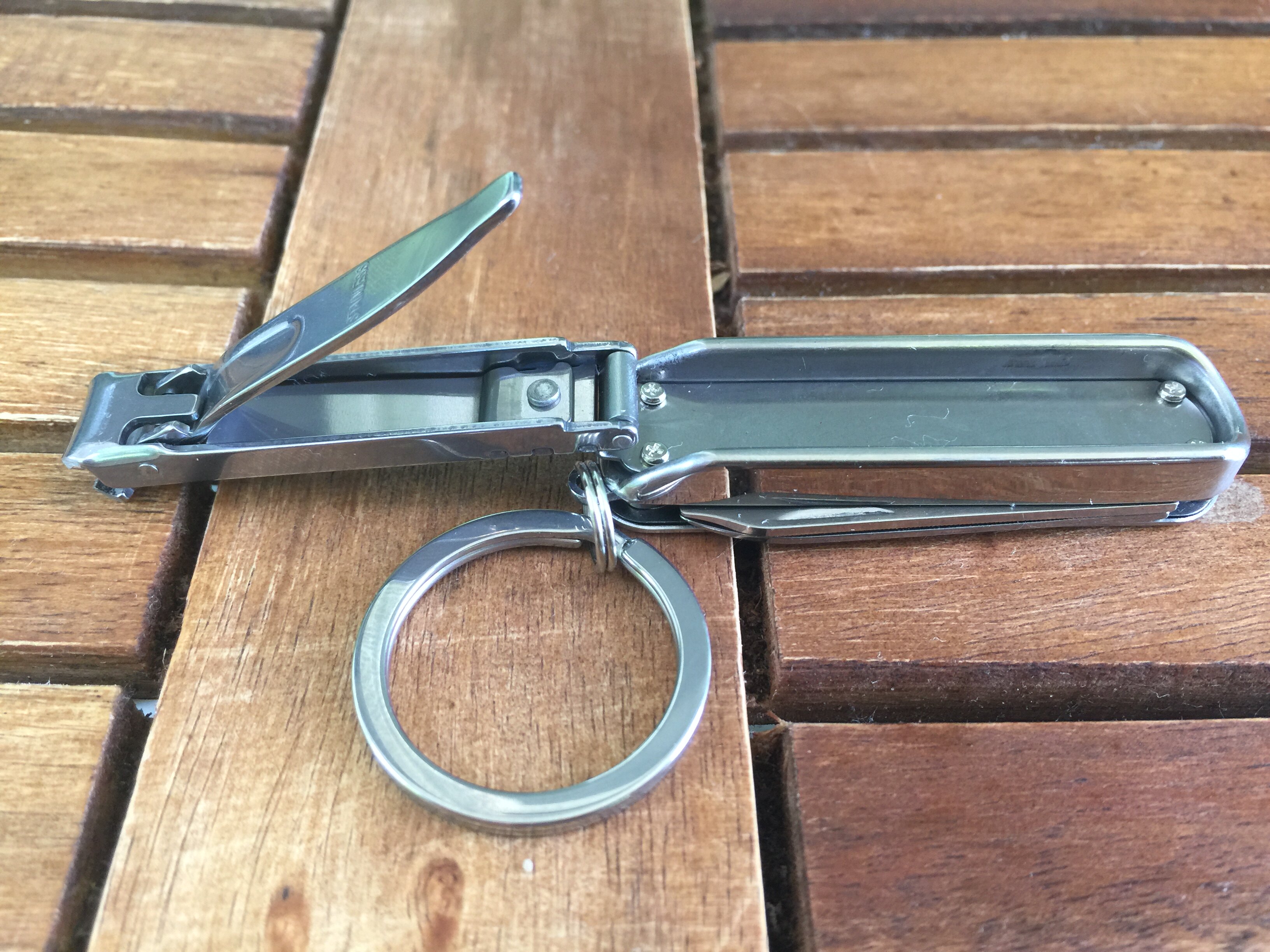 德国原装进口双立人指甲刀瑞士军刀型多功能不锈钢指甲钳指甲剪指甲钳