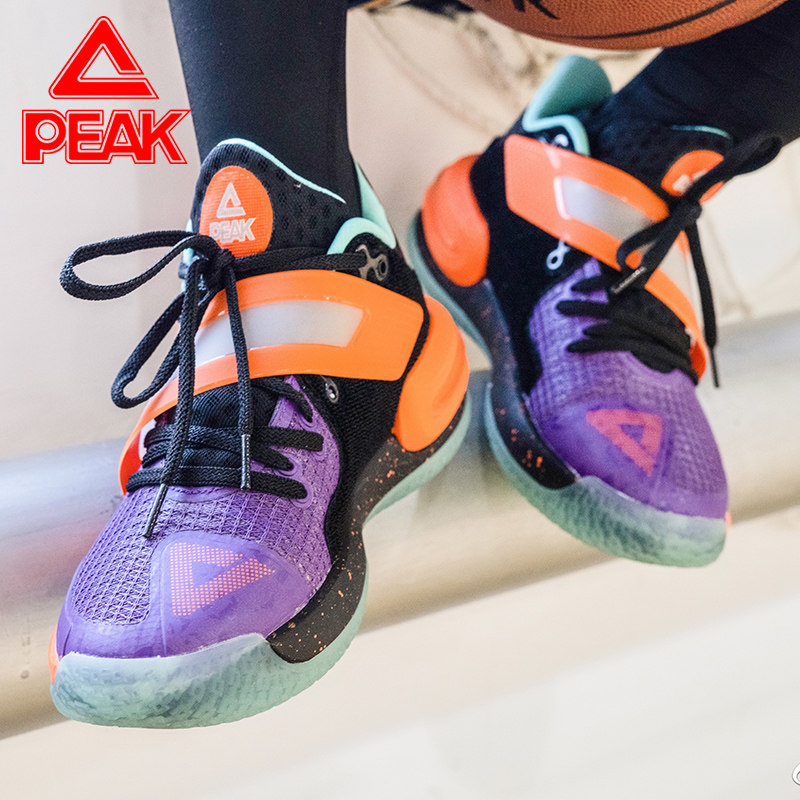球鞋匹克态极闪现2.0代篮球万圣节配色低帮实战篮球鞋