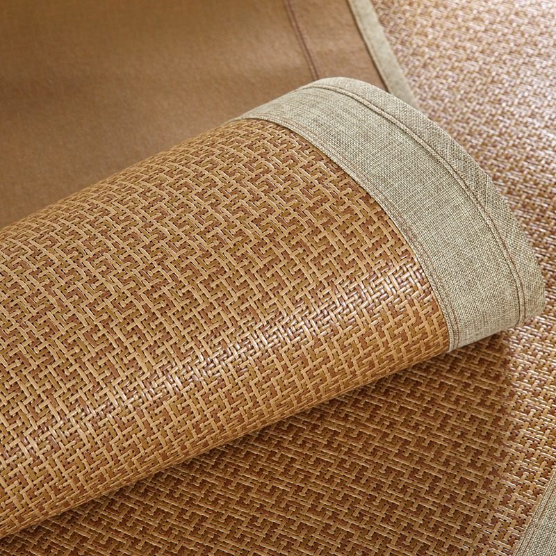 黄古林印尼原藤席加厚三件套1.8米席子单双人床可折叠1.5夏季凉席