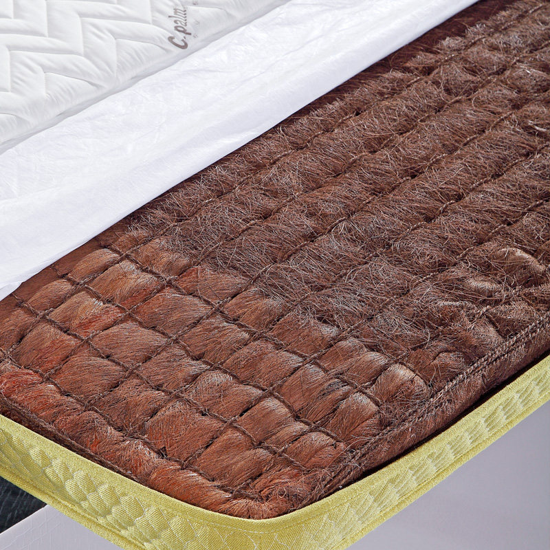 钟意莱无胶手工山床垫棕垫硬垫双人18米天然棕榈棕榈床垫