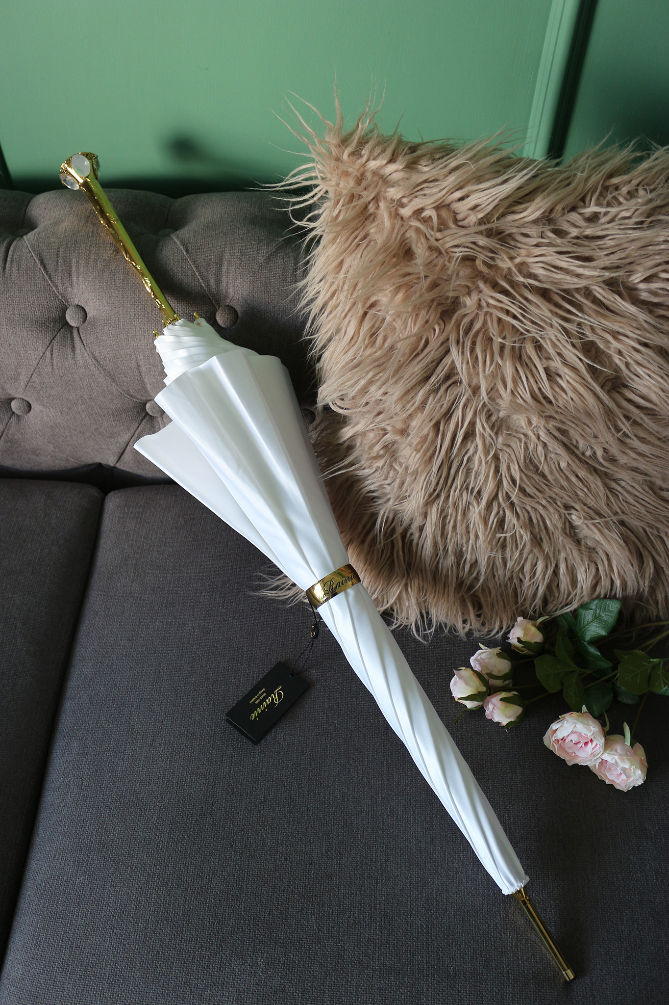 英国轻奢rainie手工晴雨伞高端礼品盒包装生日送礼伞