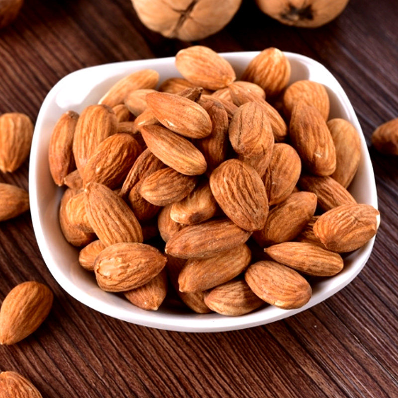 克拉农场扁桃仁整粒100g 整粒大杏仁 曲奇面包牛轧糖雪花酥原料
