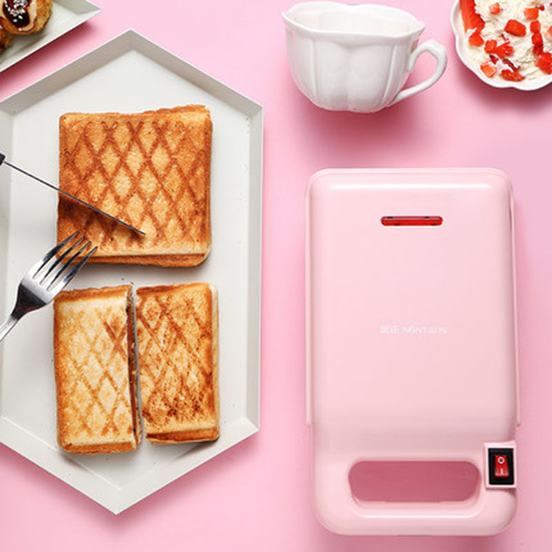 荣事达三明治机家用网红轻食早餐机三文文治加热热压吐司机