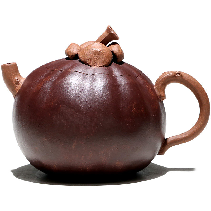 畅陶宜兴宜兴紫砂紫砂壶茶壶手工紫泥粉浆薄胎仿生茶壶