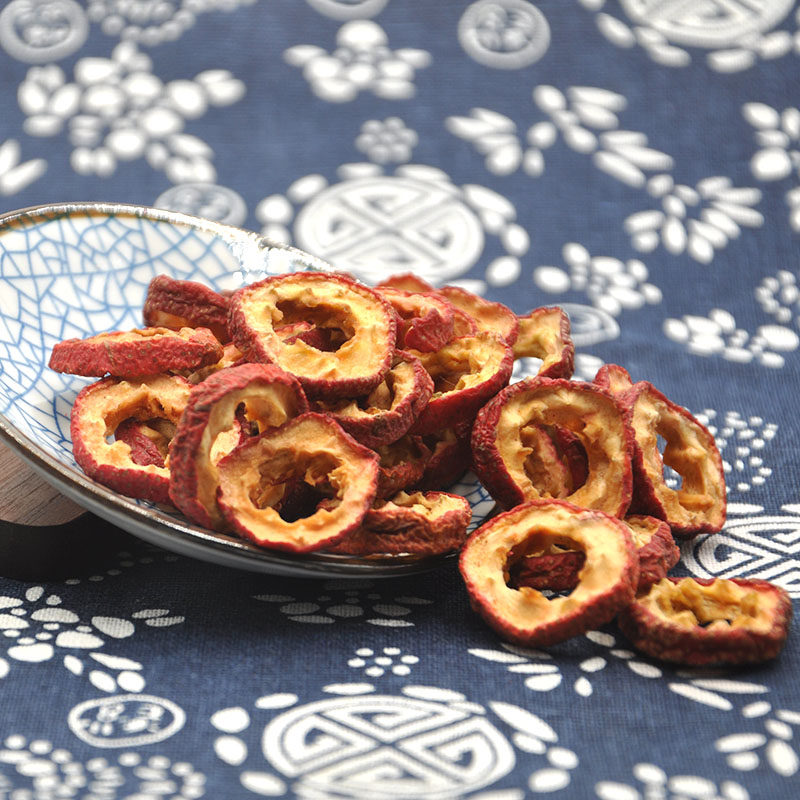 大漠野宝山楂干泡水泡茶片干山楂片 大漠野宝山楂类制品