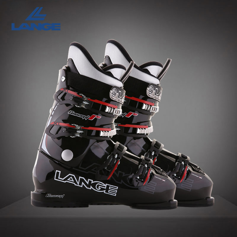 Lange法国 双板滑雪板男女初中级雪鞋亚洲版脚型可调节70/80硬度