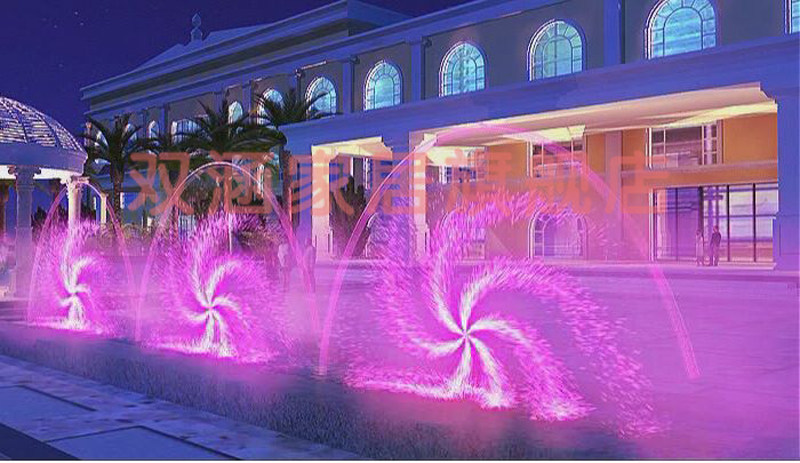 喷头全铜蟹爪兰喷头水风车旋转水景景观喷泉喷泉