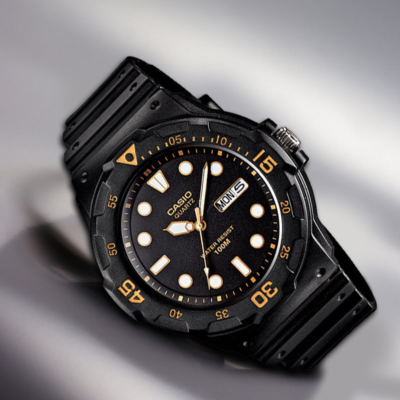 手表casio卡西欧指针式学生生儿童男潮流运动mrw200h1e日韩腕表