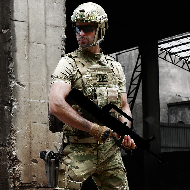 cqb军迷服饰蛙服战术套装全地形迷彩服夏季作训服真人cs野战装备