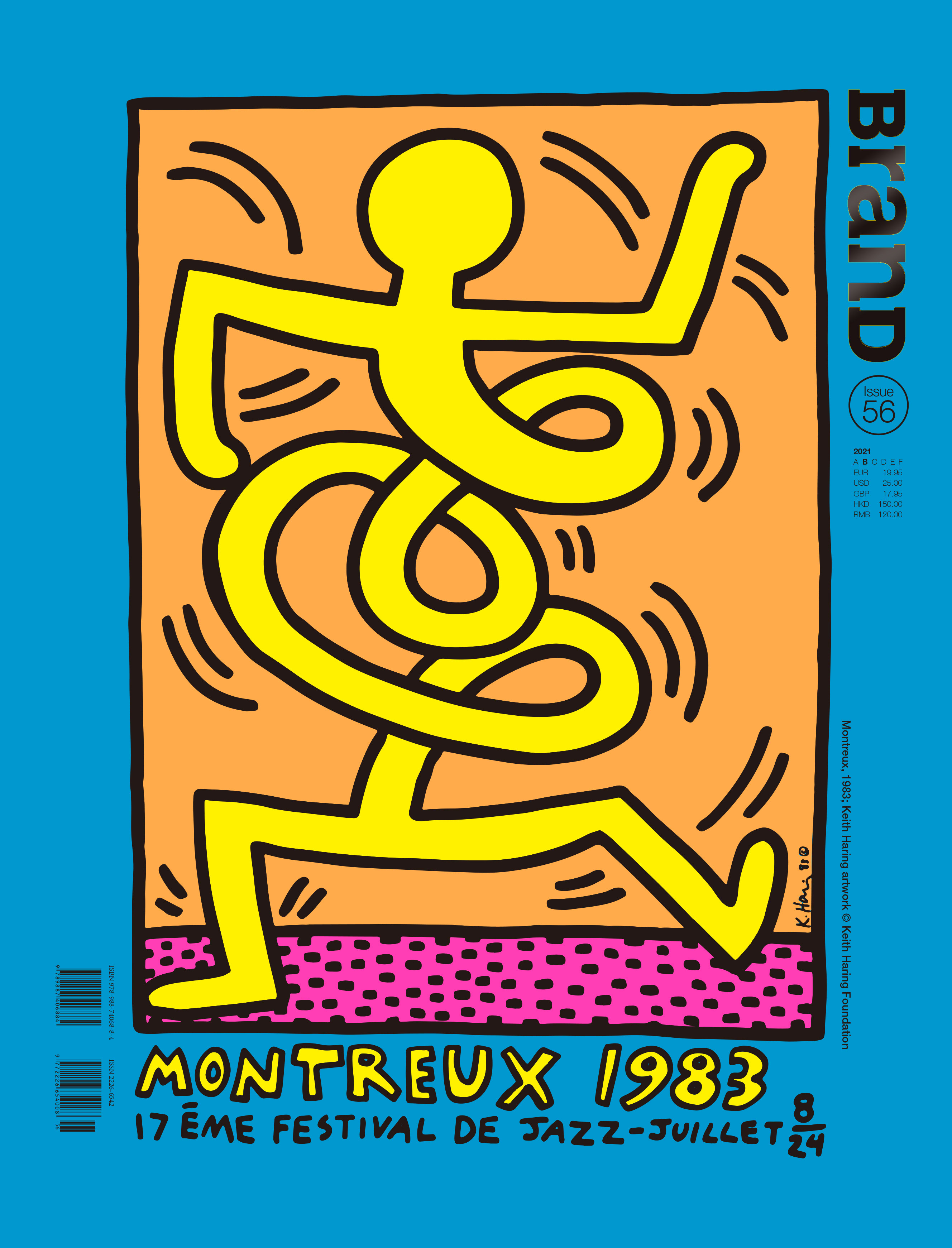 杂志brand期刊平面设计设计音乐主题本期合刊8月艺术类原版书