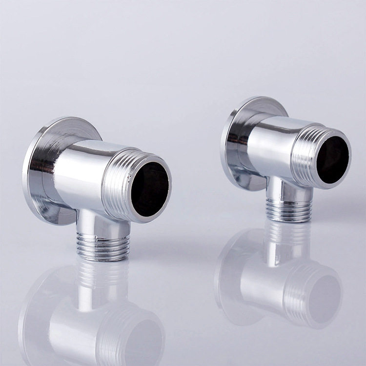 明装全铜加厚淋浴花洒转接头暗转接头配件暗装转花洒配件