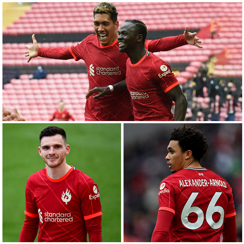 萨拉4号套装足球定制迪克范迪克比赛主客场拉赫足球服