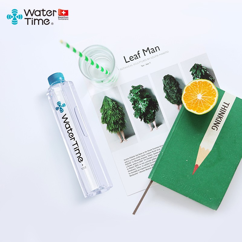 时光watertime饮用天然水518ml24瓶天然低钠弱碱含硒饮用水