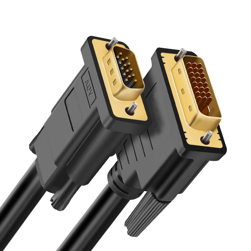 dvid转换器5米10米视频加长245适用于转接头15针vga线