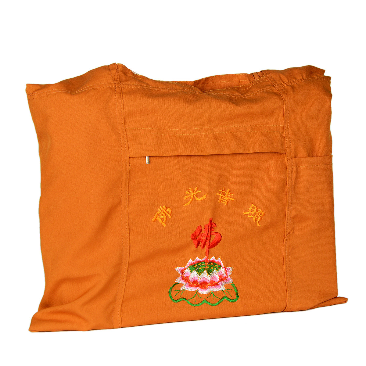 佛教道教棉帆布居士包背包朝山袋佛包僧包香袋罗汉包禅修包月牙包