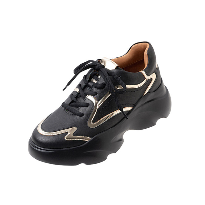 wayneflex美国韦恩鹿皮皮鞋内里厚底增高休闲单鞋