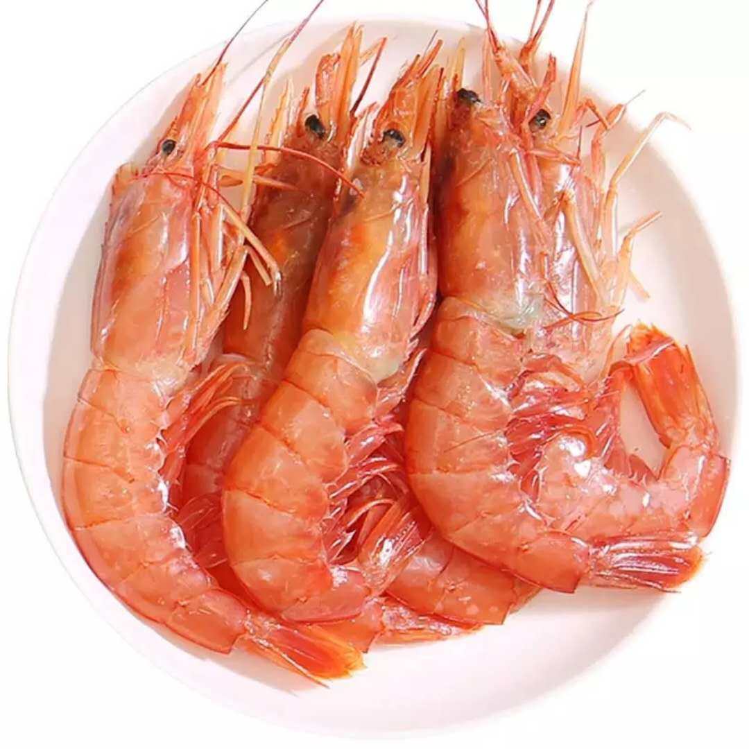 新鲜l2号阿根廷红虾2kg深海捕捞活冻大虾对虾海虾海鲜水产包邮