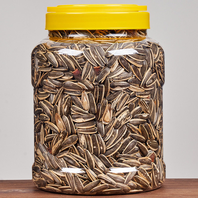 品铺掌柜山核桃五香水煮瓜子1000g罐装葵花籽坚果瓜子
