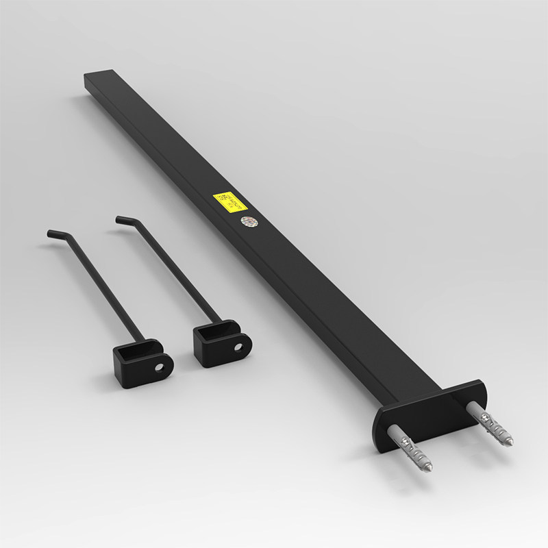 东际墙壁侧挂瑜伽挂架挂钩简易挂杆可调调节健身球