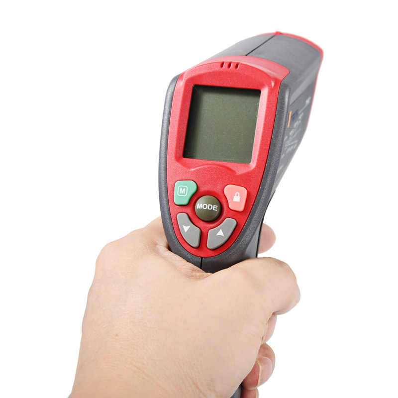 tn677进口高精度工业高温红外线测温仪非接触式测温枪温度计表