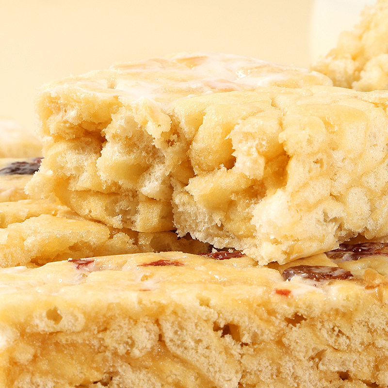 芭米水果果奶盖沙琪玛500g杏仁鲜果酸奶网红传统中式糕点