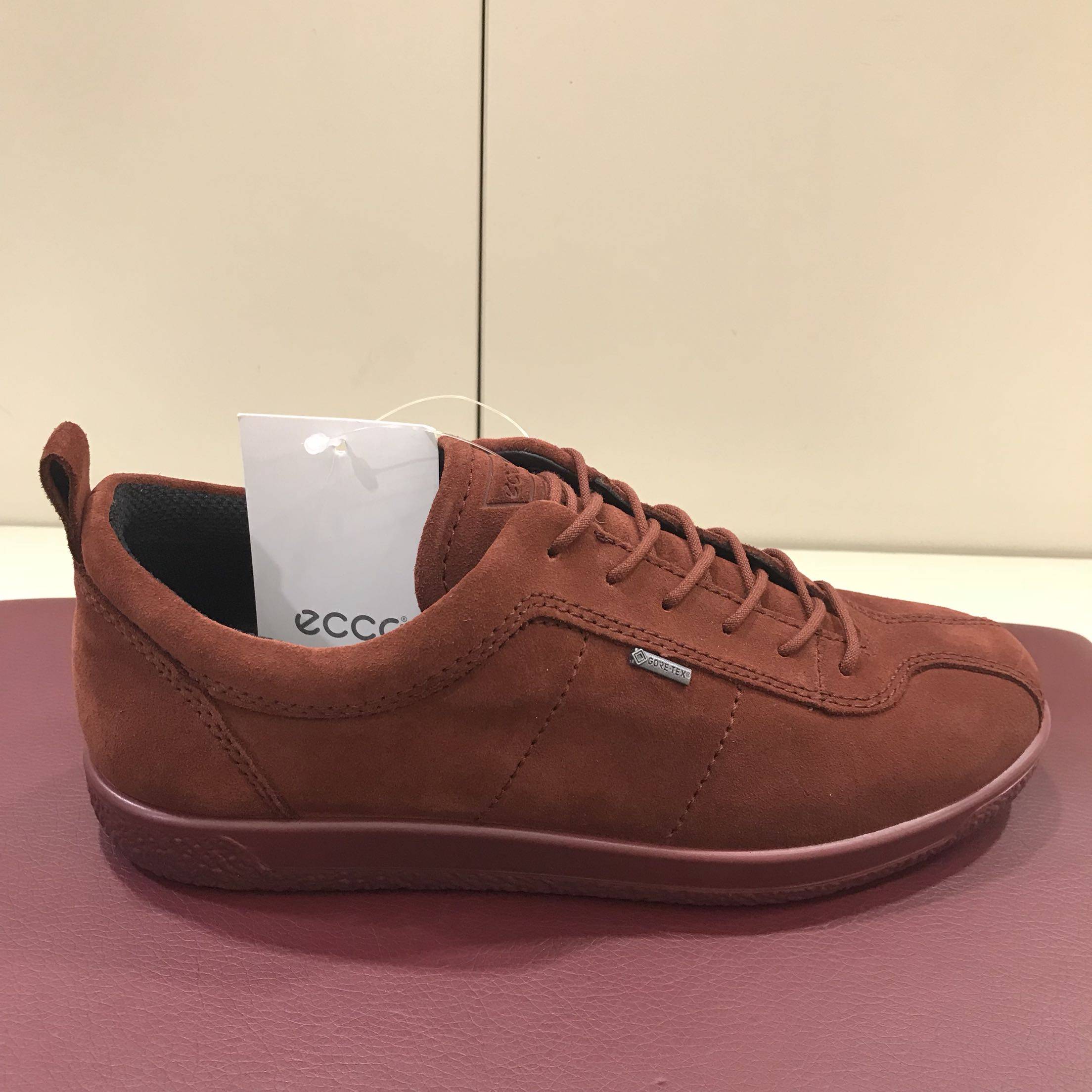 小姐鞋店ecco爱步女士秋季新款时尚潮流休闲透气单鞋