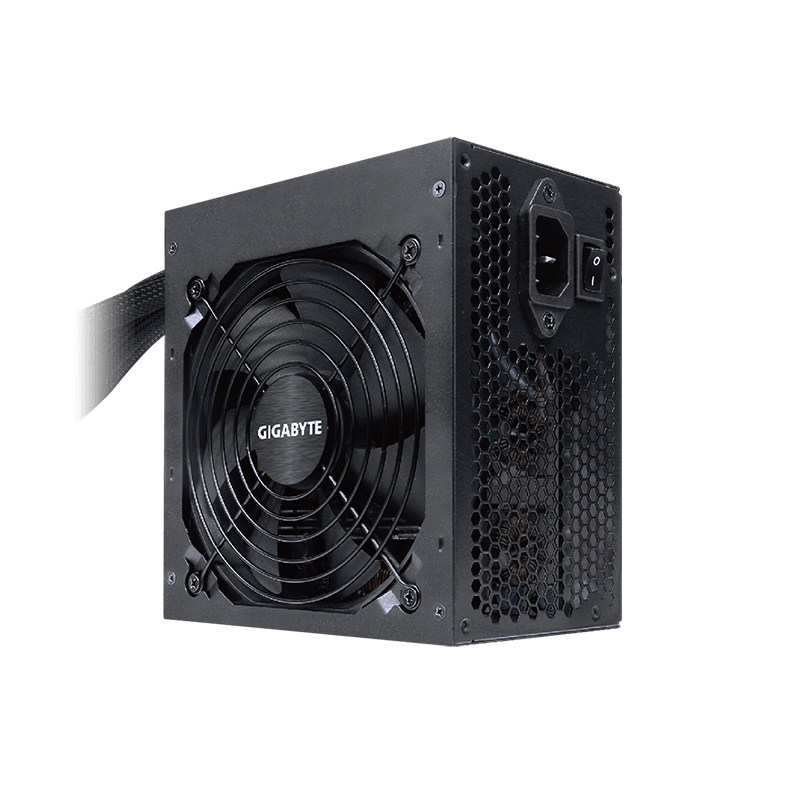 技嘉pb500 额定500w 台式机电脑电源主动式铜牌80plus