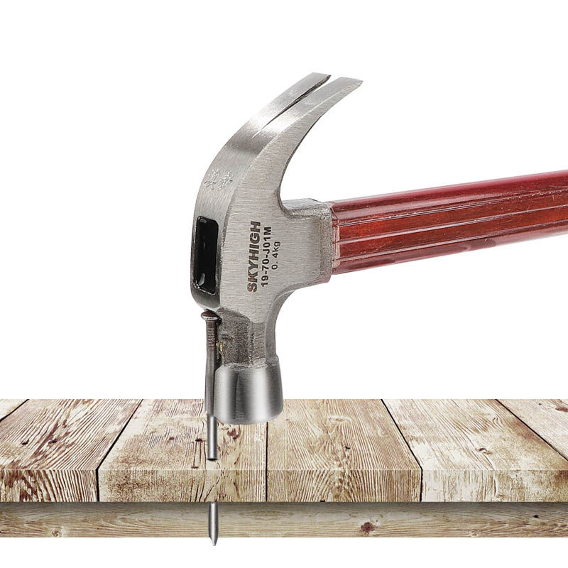 澳新羊角锤绝缘柄纤维把木工拔钉锤特钢锻造起钉锤模板专用包退换