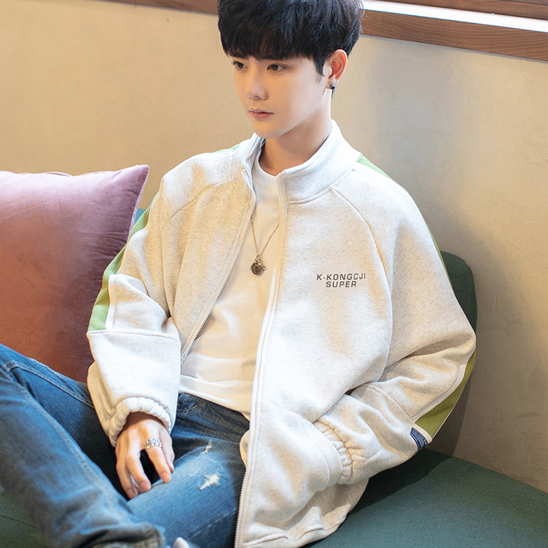 春秋装卫衣男士韩版运动潮流外套初高中学生帅气青少年