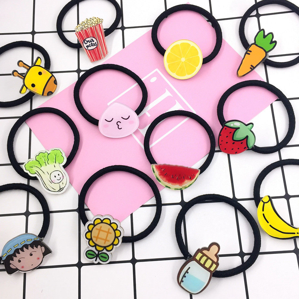 发圈头绳小清新韩国可爱卡通小动动物发饰bigbang发饰