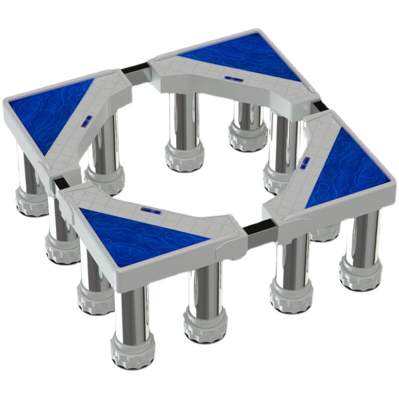 不锈钢垫高脚架松下波轮洗衣机加高底座西门子滚筒整理架