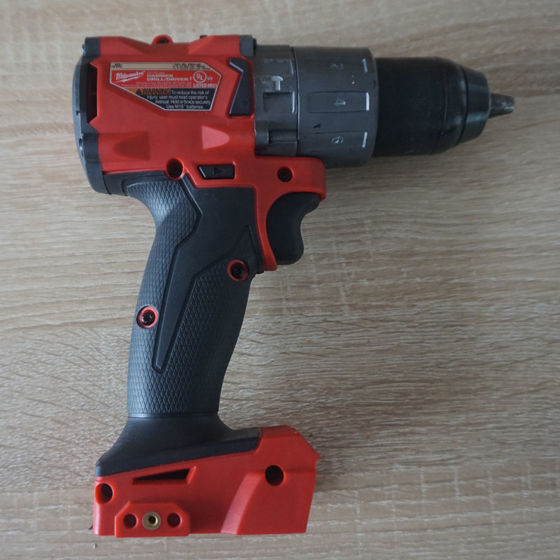 进口二手美国米沃奇18v无刷新款2804无刷带冲击锤钻充电冰钻工具