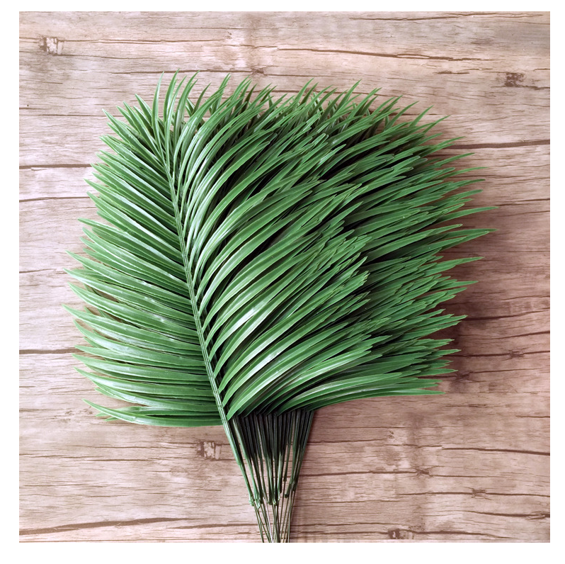 仿真布置贝叶树叶散尾葵叶花假常年青年青场景仿真绿植