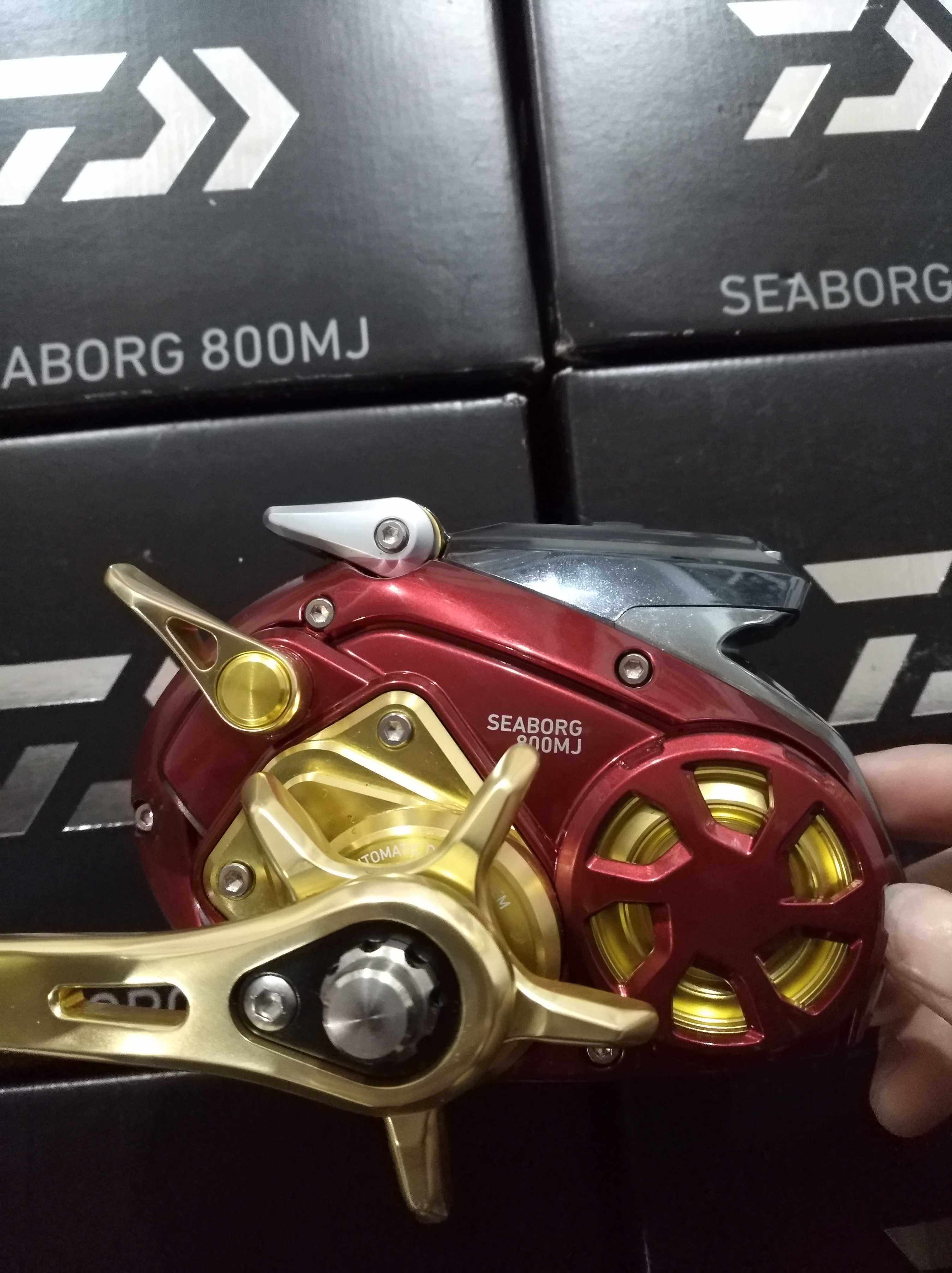 daiwa达瓦17款电绞轮seaborg800mj深海海电动轮大物鱼线轮