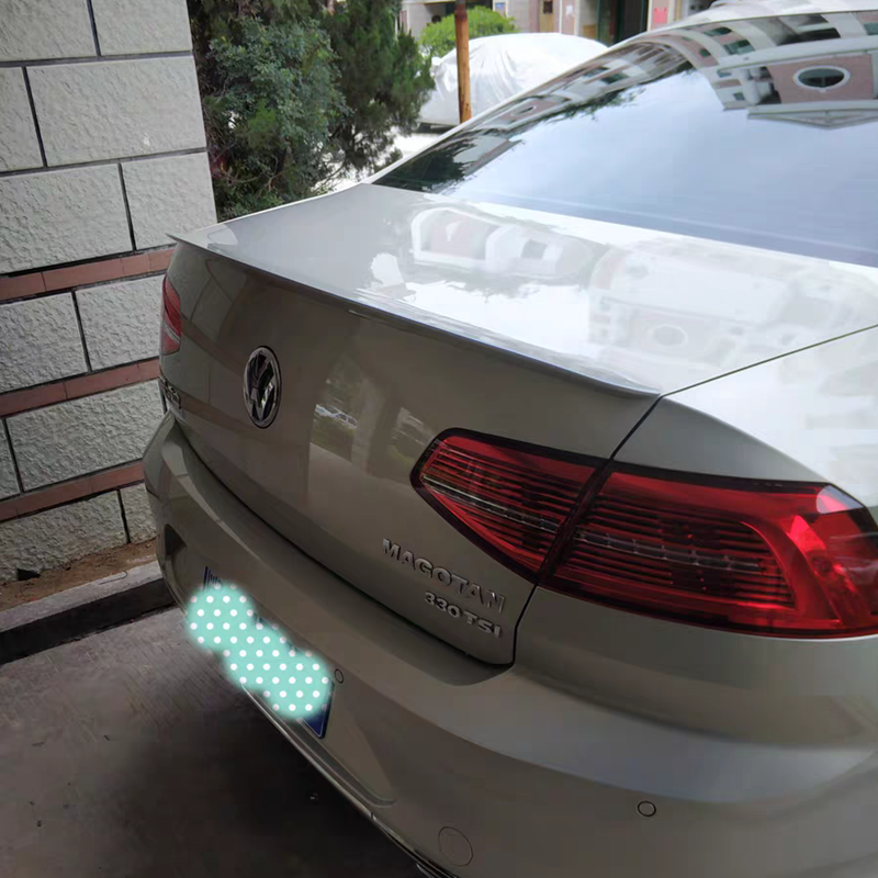 尾翼迈腾适用于17-19款大众18款b8专用改装打孔尾翼