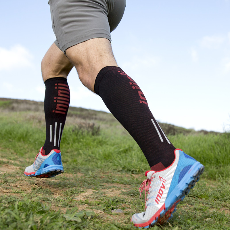 袜子injinji五指长筒压缩跑步跑步袜长跑马拉松运动训练运动袜