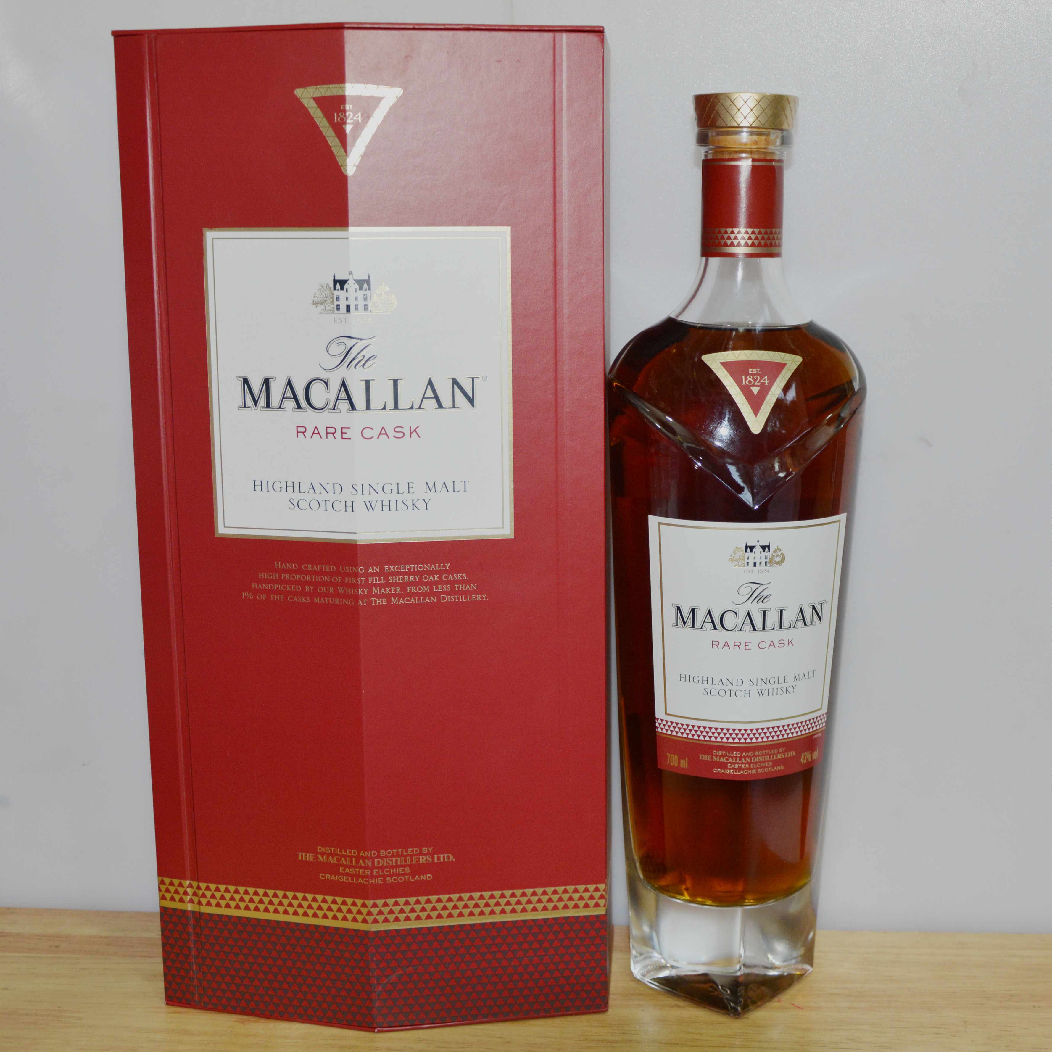 麦卡伦皓单一麦芽苏格兰威士忌1824系列macallanrare威士忌