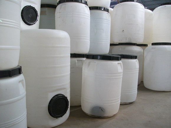 塑料水桶厂家直销200l大桶白色储水太阳能工业水桶