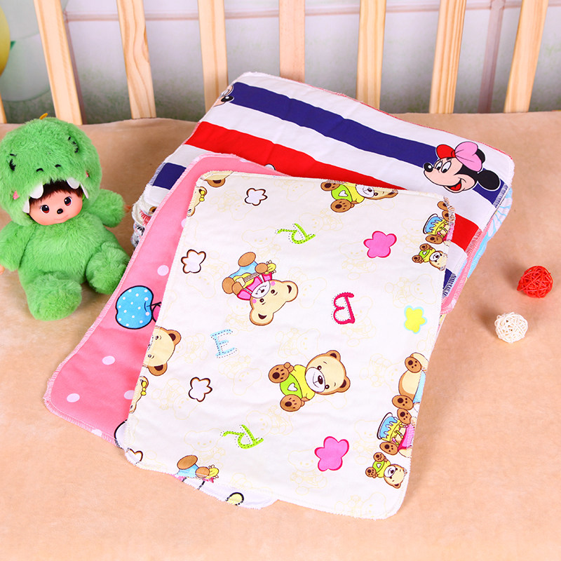 尿垫婴儿纯棉隔尿防水透气可洗新生儿宝宝小号隔尿床垫