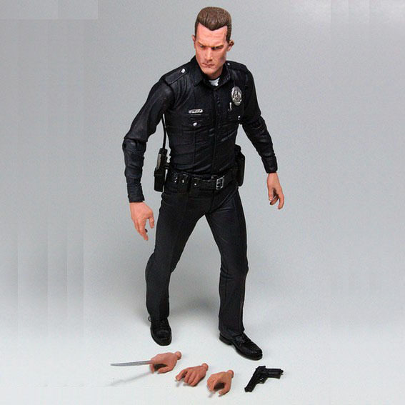 【孩仕宝】玩具模型 neca 未来战士 终结者 t1000 液体金属警察