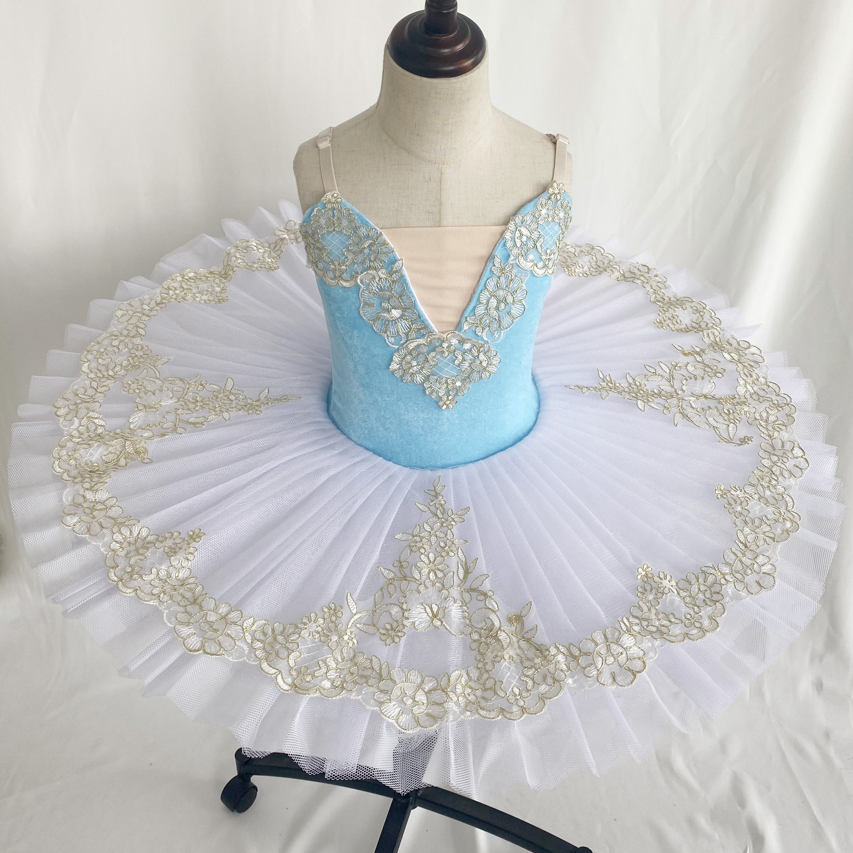 儿童专业芭蕾舞tutu裙女睡美人演出服小天鹅幼儿汇演舞台表演服装