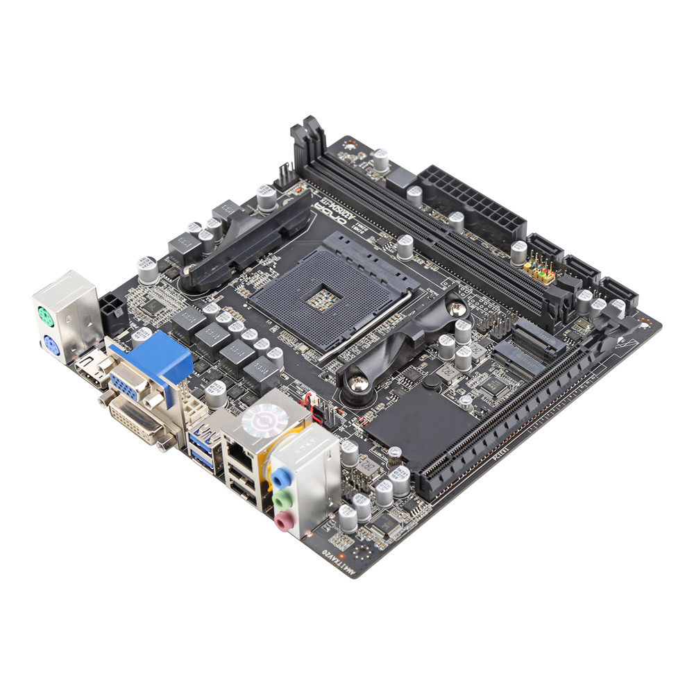 华擎a320m-itx搭amd 3400g 3500x 3600迷你itx 17*17主板cpu套装