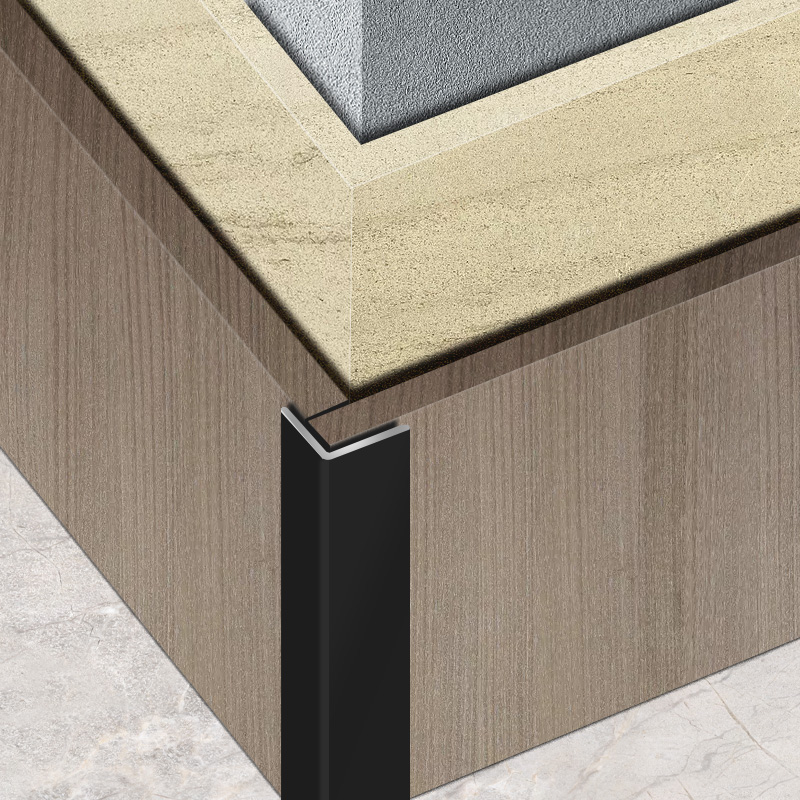 铝合金包边条阳角瓷砖收边条直角护角收口封边条金属收边条