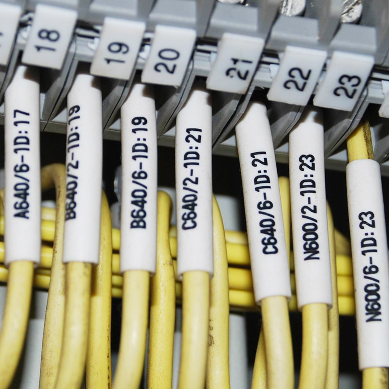 硕方线号机tp80号码管打码打号机套管打印机线号印字机标签机