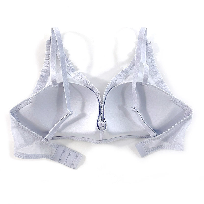 专柜正品芬狄诗女士圆点钢圈涤纶中厚聚拢上托文胸