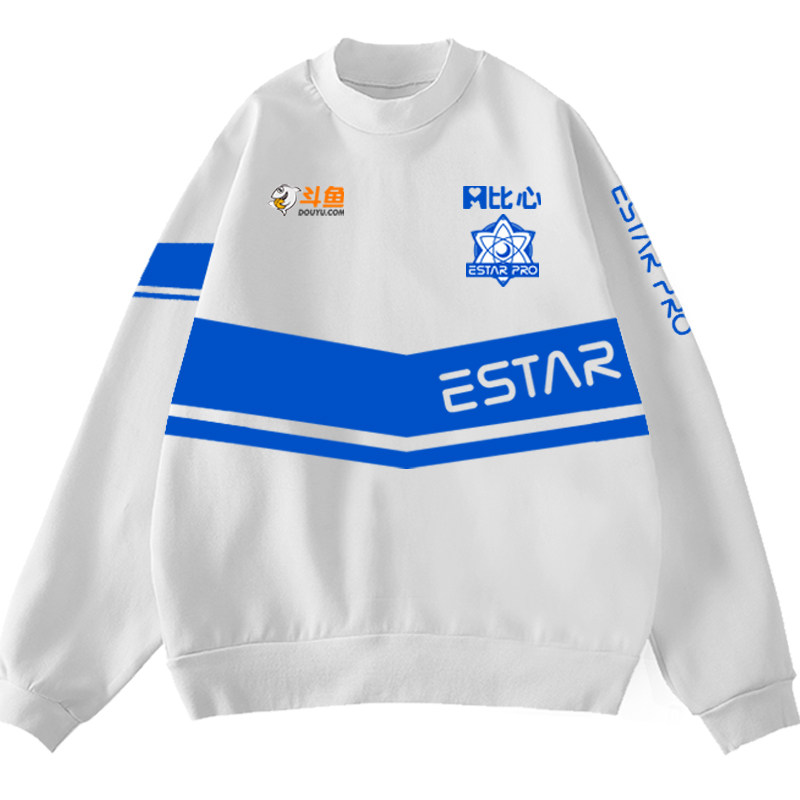estar战队estarpro队服王者游戏kpl诺言同款圆领卫衣