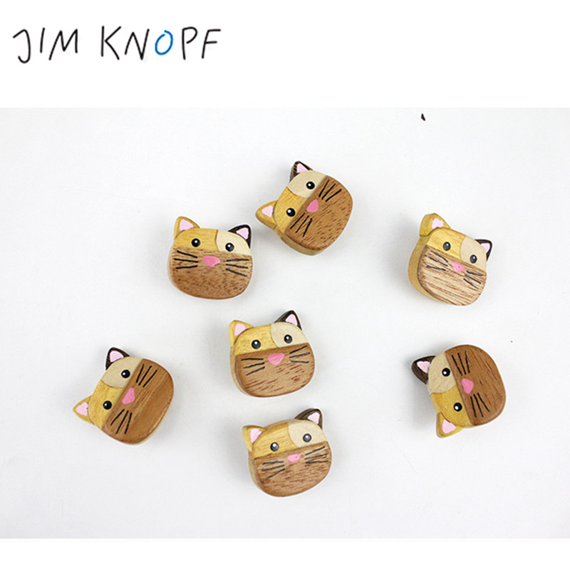 jimknopf木质可爱动物纽扣20mm25mm一颗价格纽扣