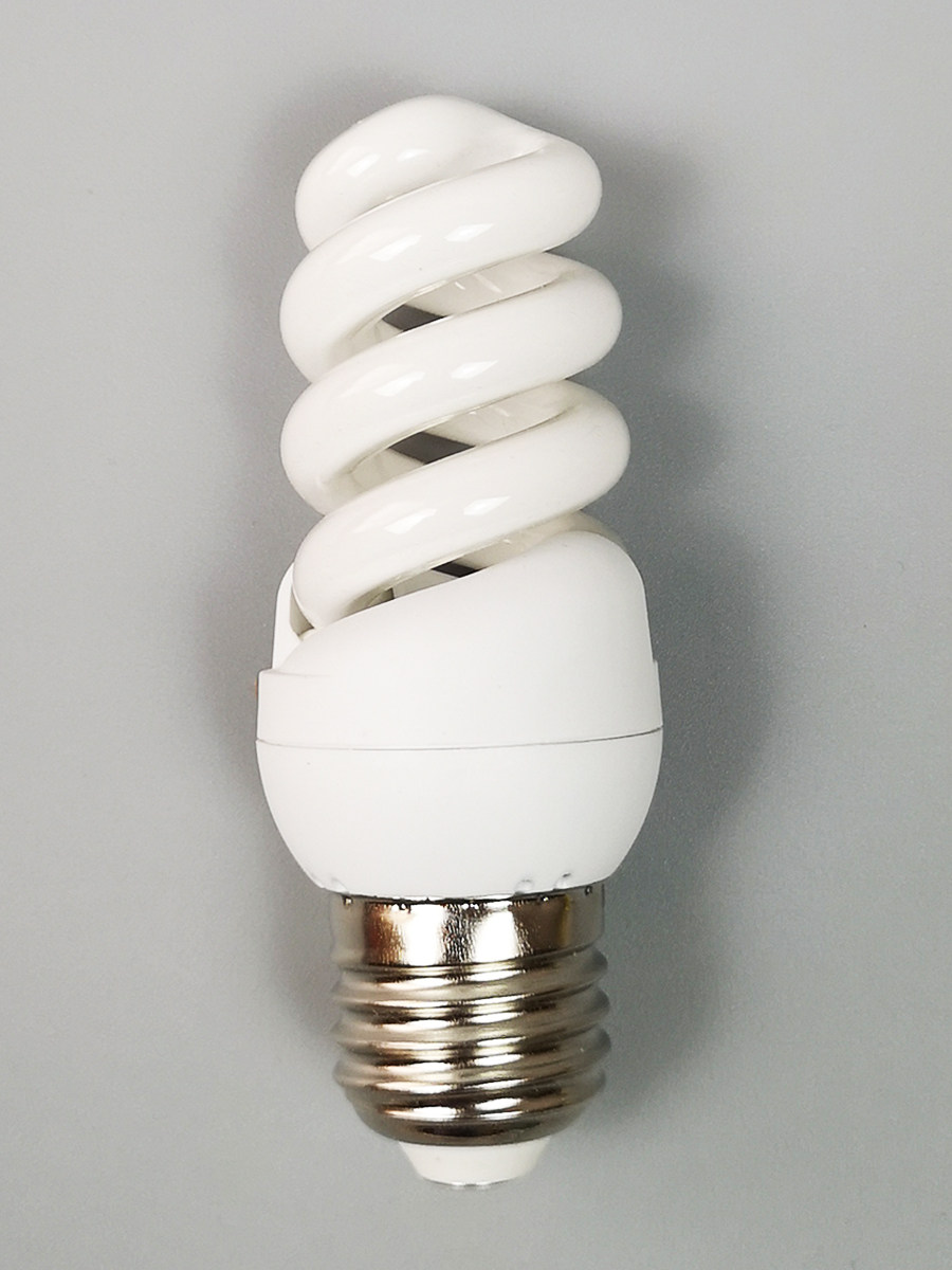 节能灯泡螺旋3w5w7w9w15w18w25w36w45w85w e14e27卡口b22白光黄光